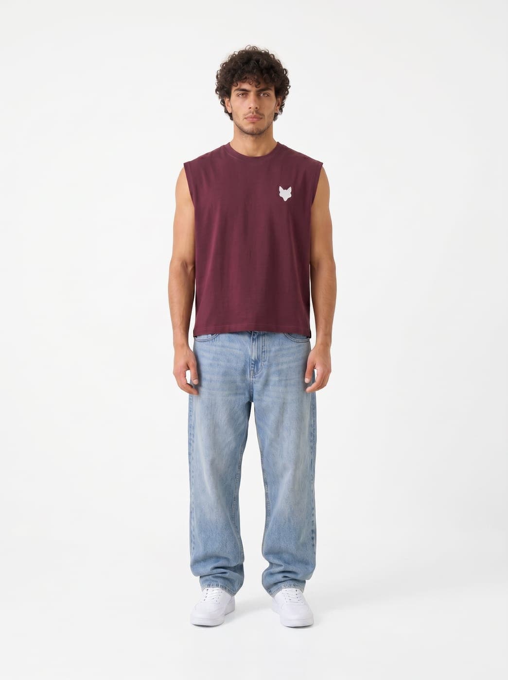 REGO Muscle Tank — Maroon