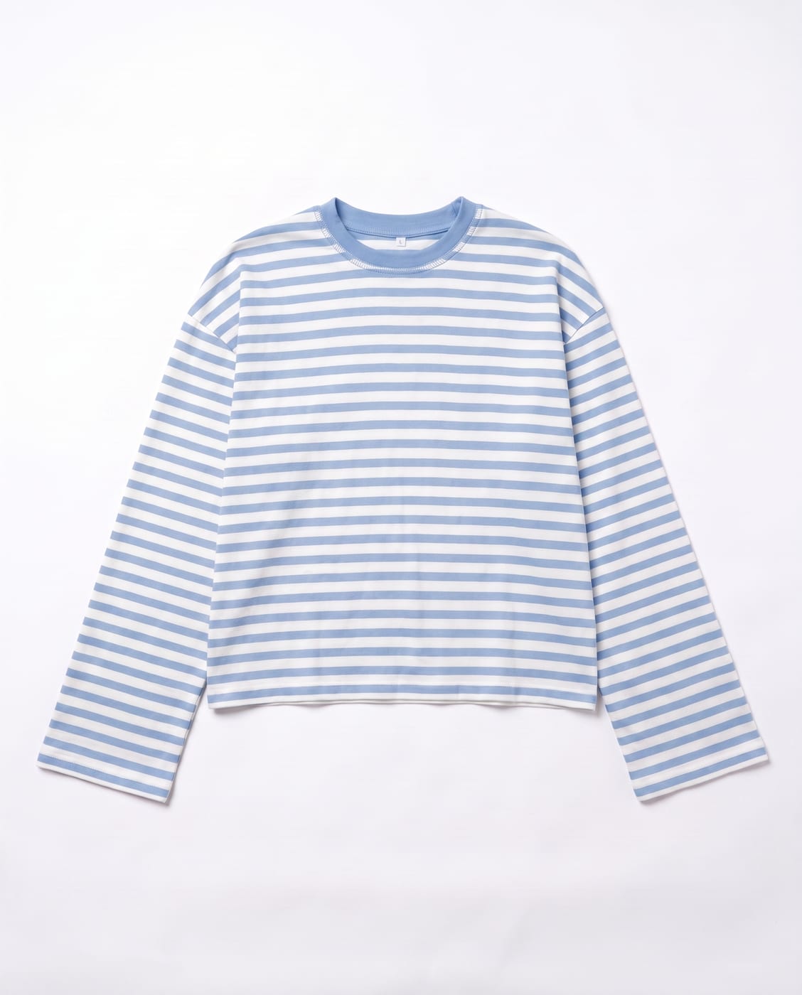 Striped Long Sleeve — Blue